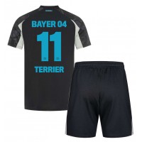 Echipament fotbal Bayer Leverkusen Martin Terrier #11 Tricou Treilea 2024-25 pentru copii maneca scurta (+ Pantaloni scurti)